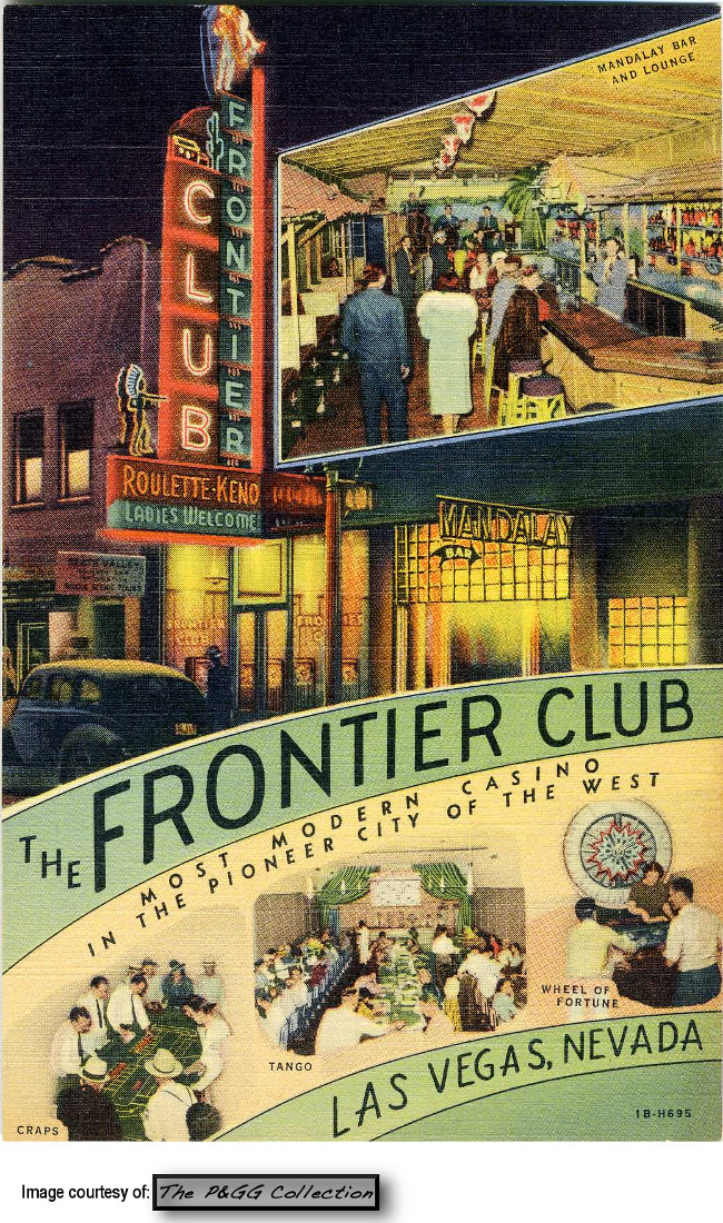 This great postcard from the PGG Collection shows the beautiful neon sign!