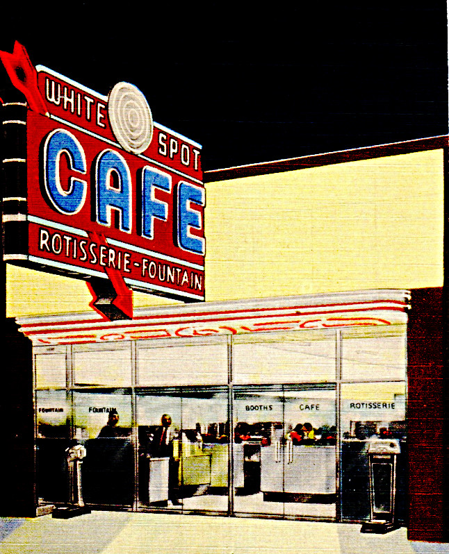 White Spot Cafe Arcade 109 Fremont Las Vegas Nv 1932 To 1951