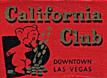 The iconic California Club Bear mascot.