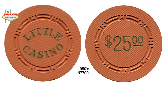 Little Casino Las Vegas $25.00 chip