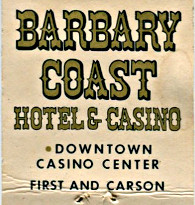 Details about   Vintage BARBARY COAST CASINO Orange Plastic Key Fob Ring  Las Vegas 