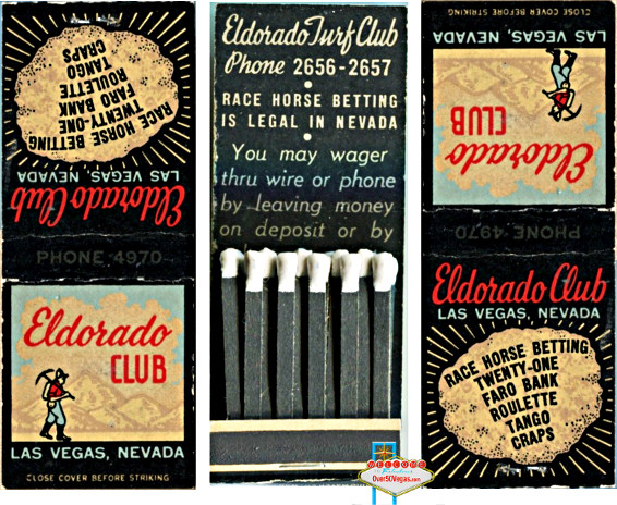 Eldorado Turf Club Las Vegas Matchbook