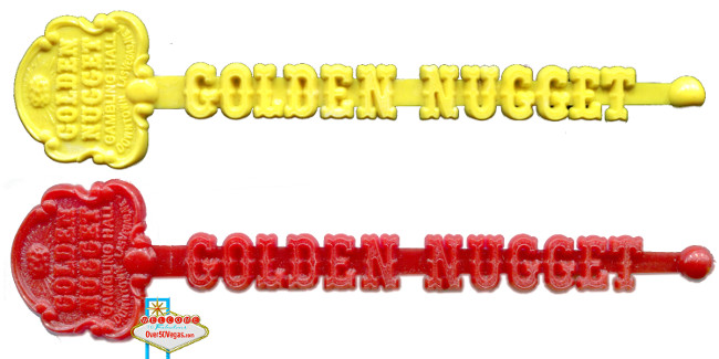 Golden Nugget Las Vegas  swizzle sticks