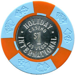 Details about   Holiday International Casino Las Vegas NV $100 Chip 1977 