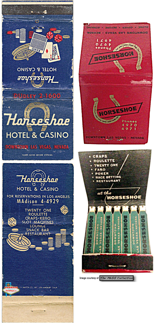 Horseshoe Club Casino Las Vegas NV $25 Chip 1953 