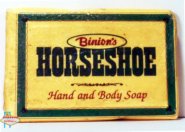 Hand soap from Binion's Horseshoe