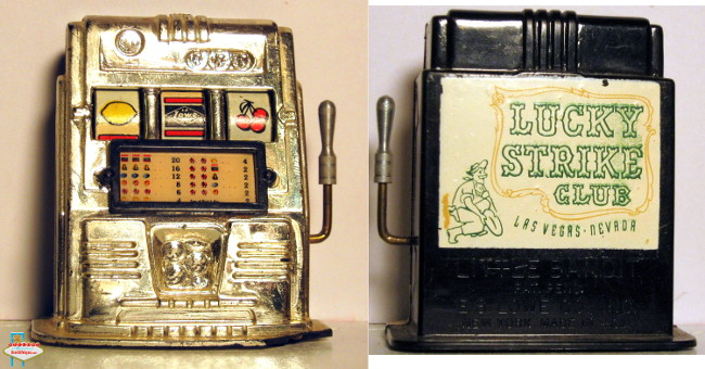  Lucky Strike Club toy slot machine