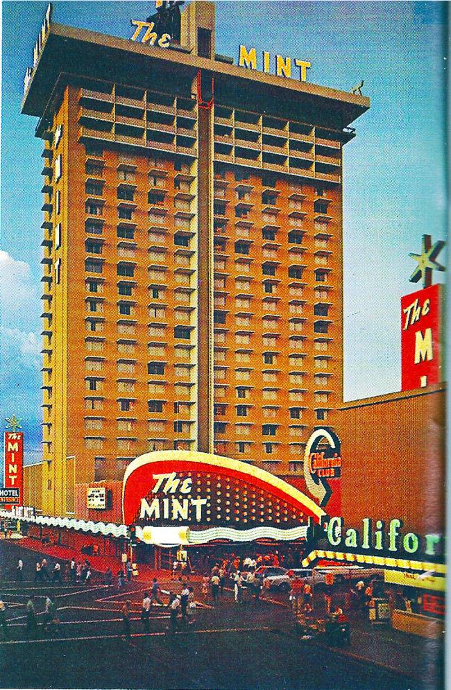 In April 1962, ground was broken for a  22 story hotel and a 6 floor parking garage addition to the Mint.
