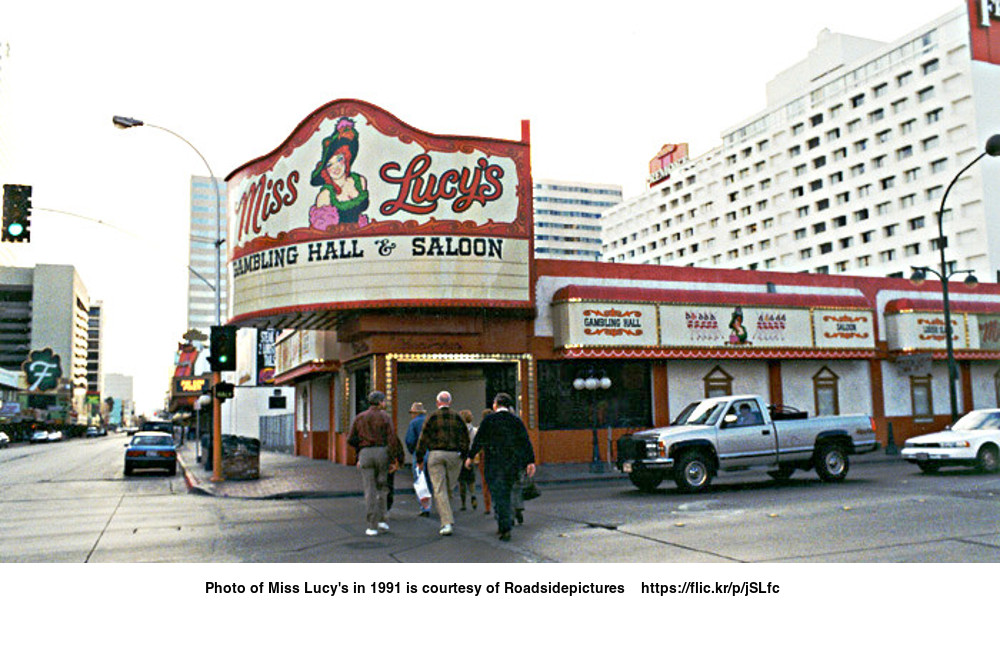 Photo of Miss Lucy's in 1991 is courtesy of Roadsidepictures    https://flic.kr/p/jSLfc