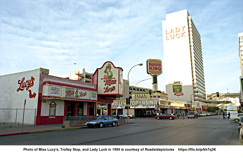 Miss Lucy S Gambling Hall Saloon 129 N 3rd Street Las Vegas Nv