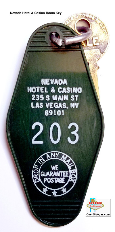 Nevada Hotel & Casino room key