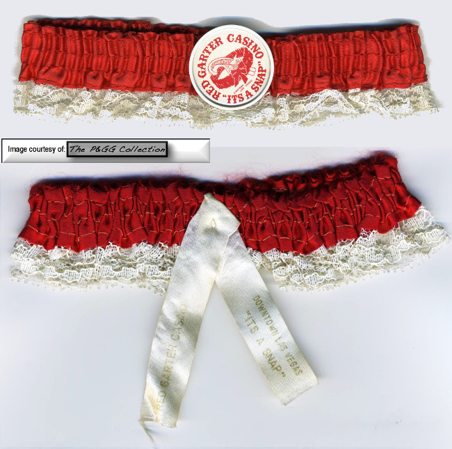 The Red Garter gave away a unique souvenir in the form of a ‘Red Garter”. 