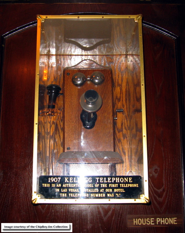 The Sal Sagev was famous for having the first telephone in Las Vegas installed