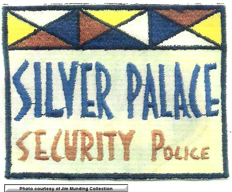 Silver Palace Security Patch from the Jim Munding Collection.